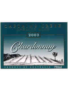 Captains Creek Chardonnay 2003